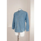 Vintage Miller & Simons 100% Cotton Denim Shirt Workwear Casual M