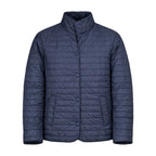 Men’s Quilted Puffer Jacket – Blue Lightweight Insulated Jacket