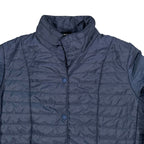 Men’s Quilted Puffer Jacket – Blue Lightweight Insulated Jacket