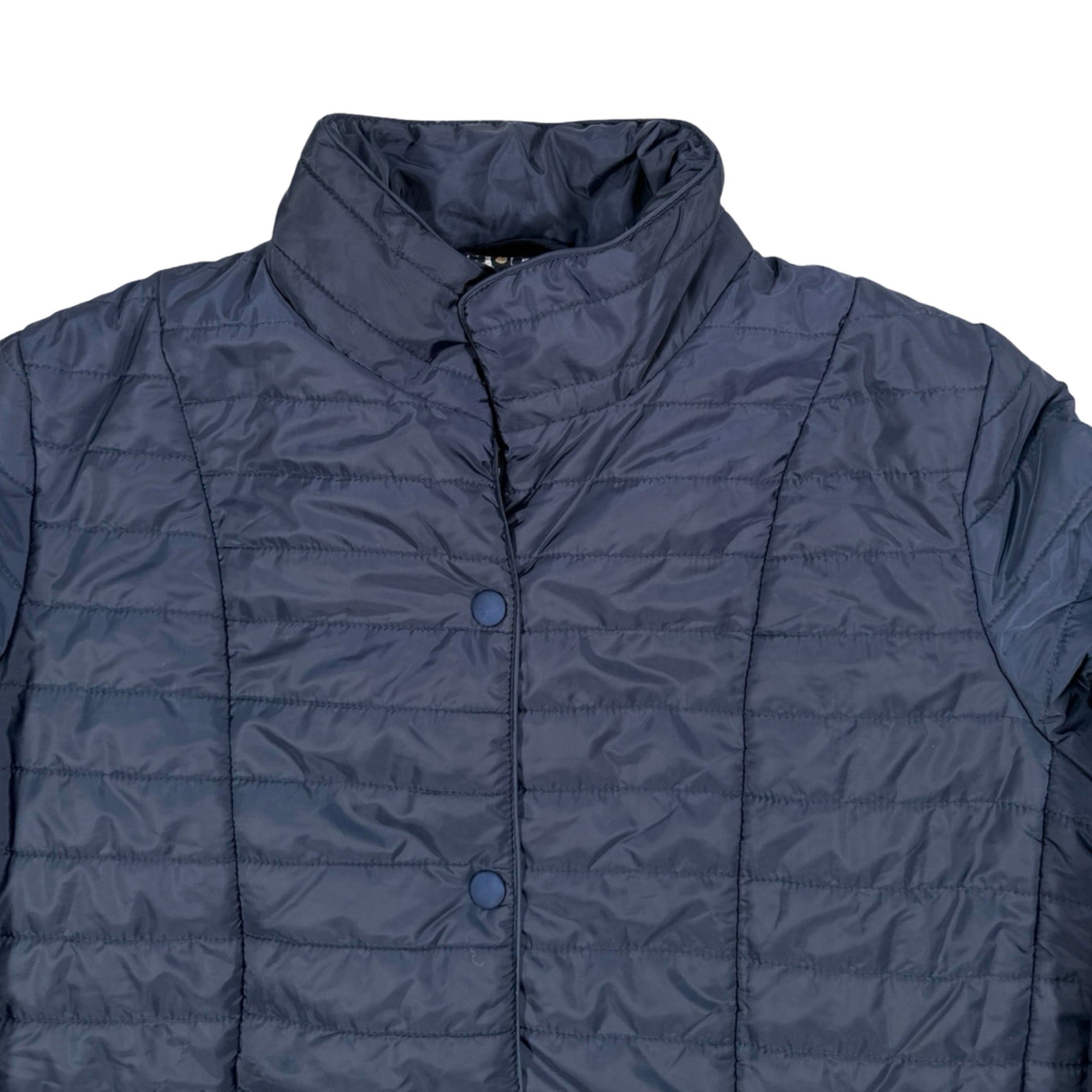 Men’s Quilted Puffer Jacket – Blue Lightweight Insulated Jacket