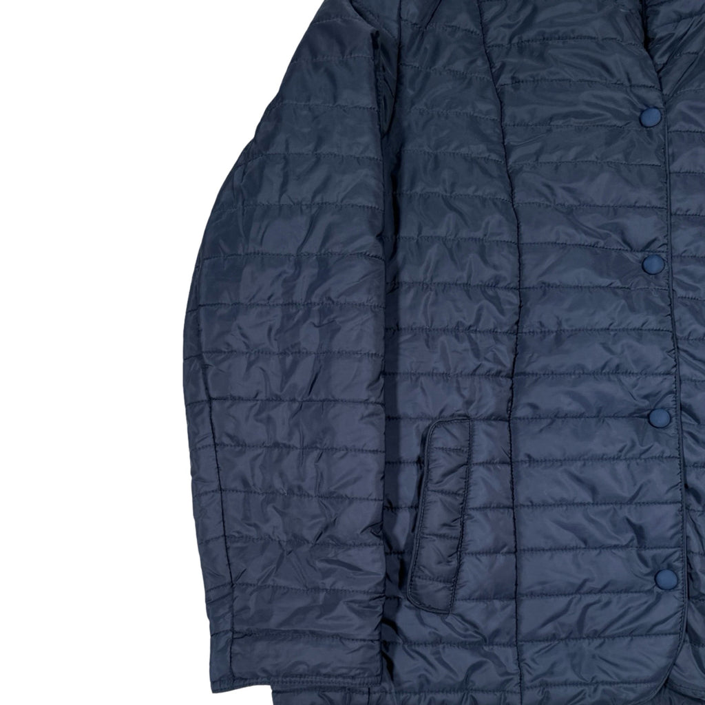 Men’s Quilted Puffer Jacket – Blue Lightweight Insulated Jacket
