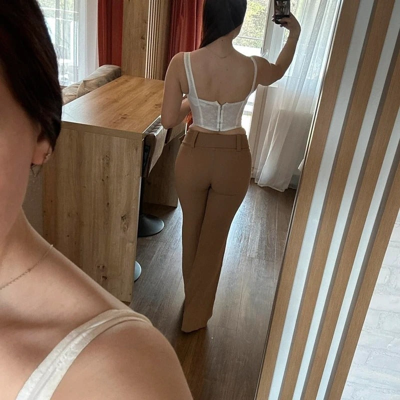 Pantaloni svasati vintage Dolce&Gabbana anni 90 taglia S