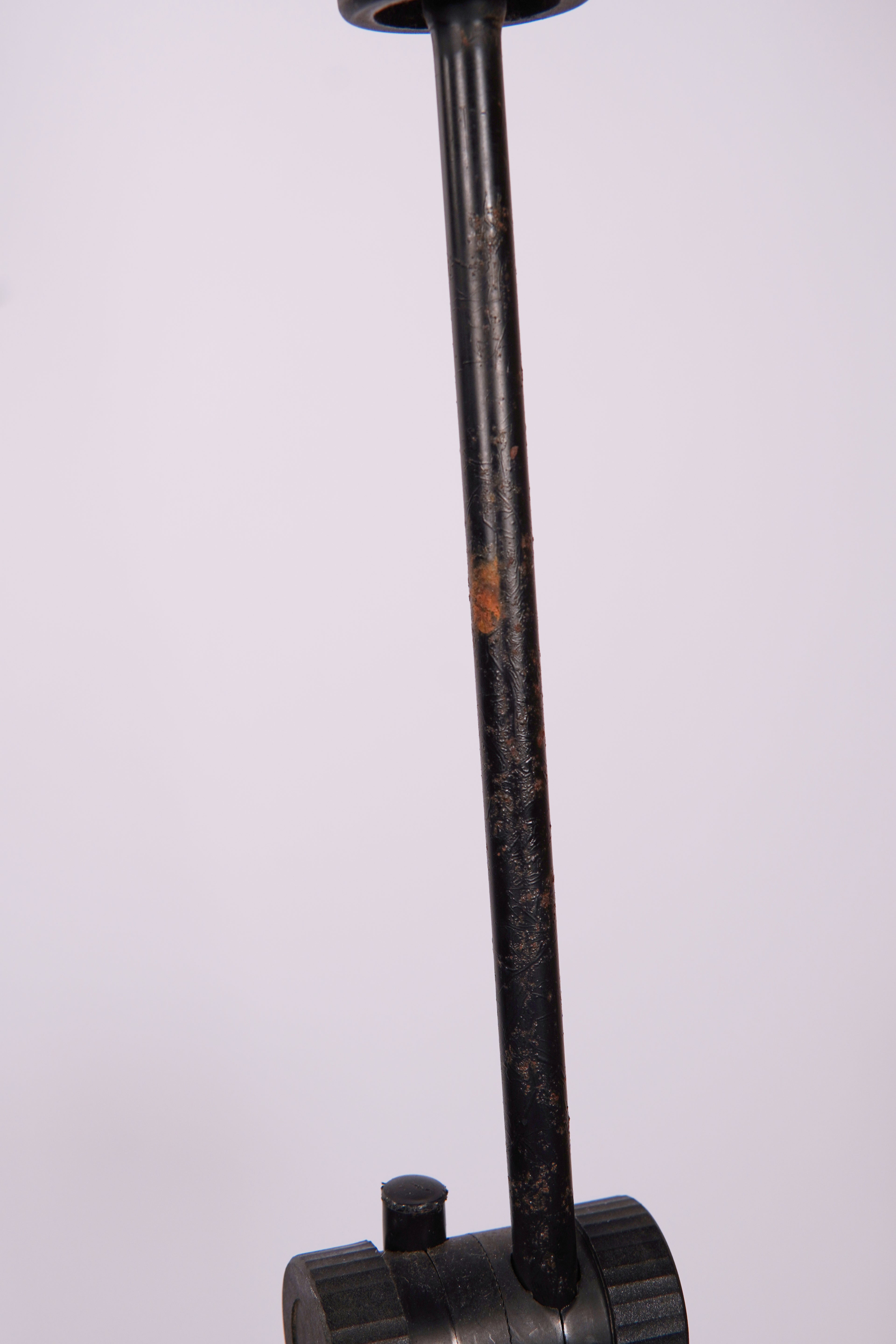 Vintage Industrial Adjustable Metal Table / Floor Lamps – Pair (c. 1970s–1980s)