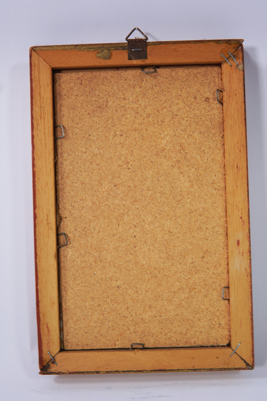 Vintage 1980s Italian Landscape Print – Made in Italy , Gilt Wooden Frame