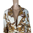 shoulders  42chest 47waist 43hips 47sleeves 68length 62