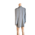 Vintage Max Mara blazer grigio lana seta Made in Italy IT  M/L