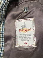 Vintage Centro Storico Men’s Single-Breasted Wool Blend Blazer IT 50 (M/L) Houndstooth Made in Italy