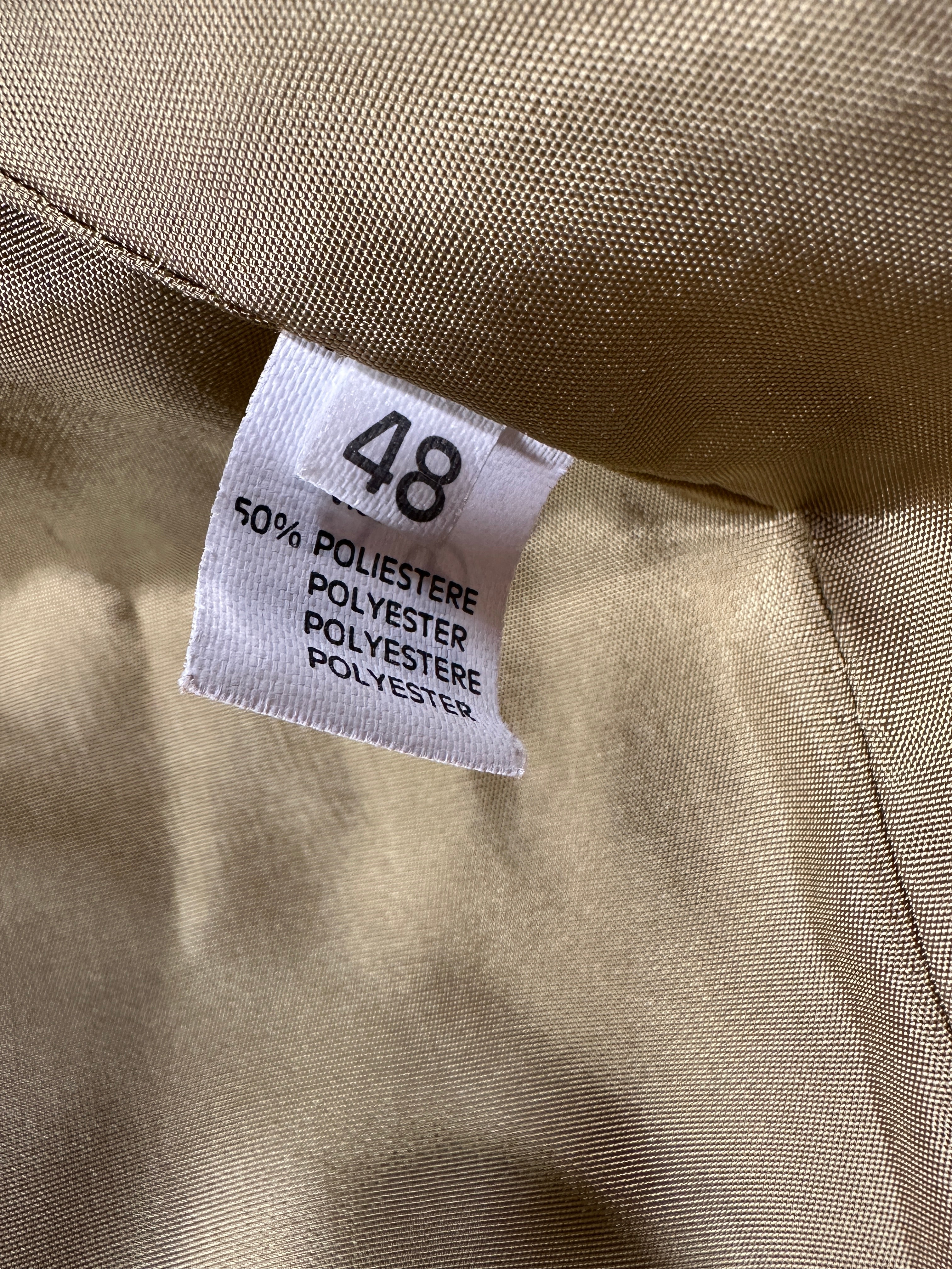 Vintage MISTER Men’s Single-Breasted Blazer IT 48 (M) Olive Green Made in Italy