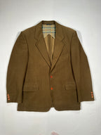 Vintage Hidalgo Brown Single-Breasted Blazer Jacket – Size IT 52 / M–L – Made in Italy