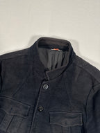 PRIMO EMPORIO Men’s Vintage Cotton Jacket – Single-Breasted Utility Style – Size IT 50