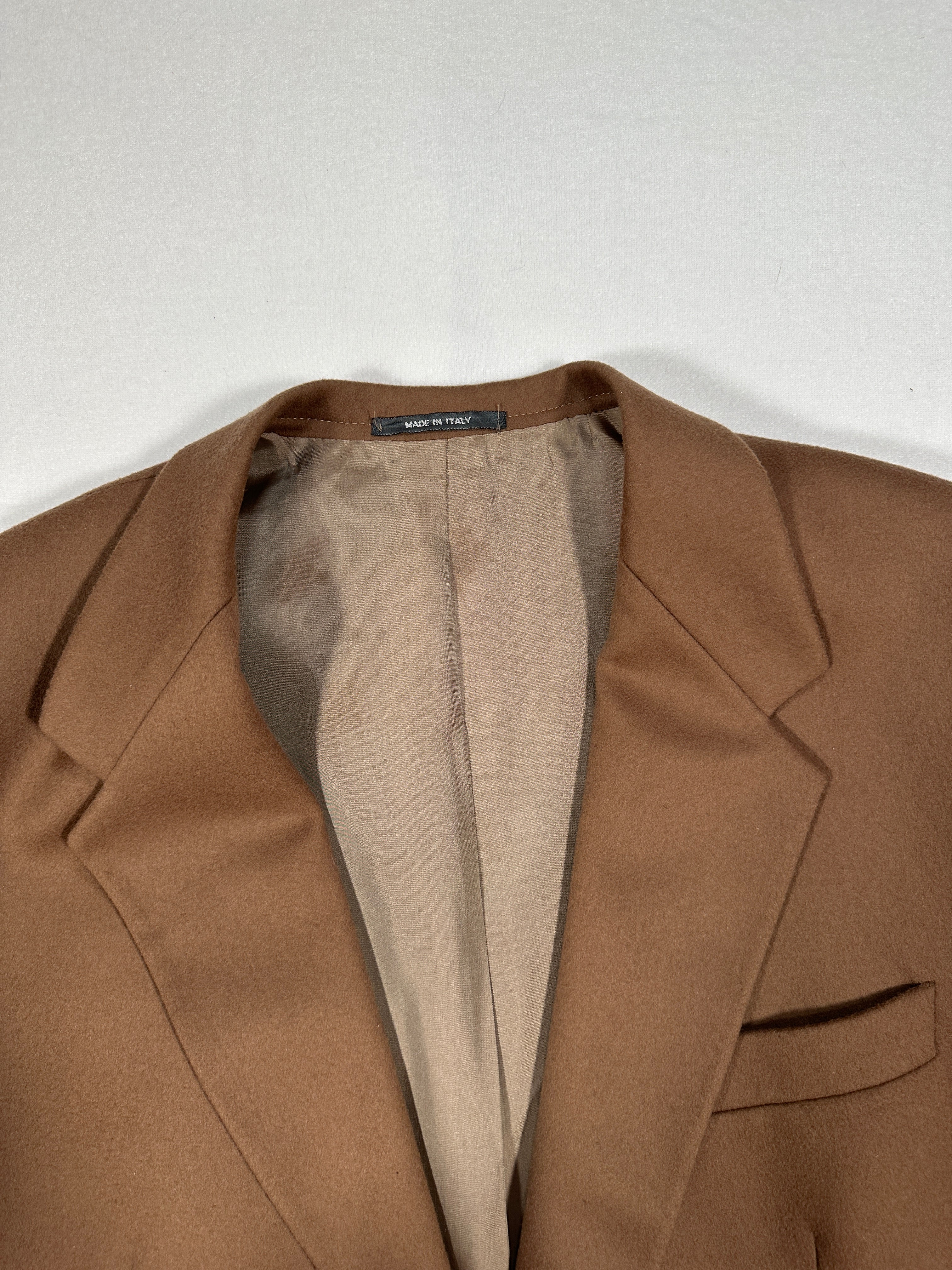 Vittorio Lorini Men’s Single-Breasted Cashmere Blend Blazer – IT 54 / L–XL – Made in Italy