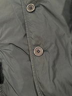 Men’s ADD Quilted Blazer Jacket – Single-Breasted – Blue – Wool Blend – Size XL | I 54