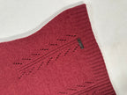 Dolce & Gabbana Women’s Vintage Knit Top with Lace Inserts – Wool Blend – Size S