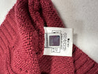 Dolce & Gabbana Women’s Vintage Knit Top with Lace Inserts – Wool Blend – Size S