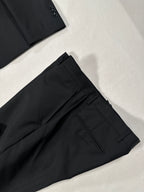 Magni Produzioni Abito Uomo in Lana Nera – Super 130's Bonino Tessuti, Made in Italy EU54