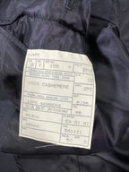 Abito in cashmere fatto a mano vintage D'Avenza Roma - Giacca e pantaloni blu navy + cravatta Made in Italy | Taglia EU50 M/L