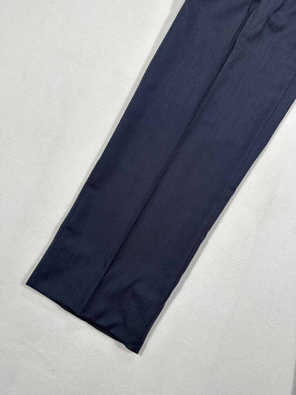 Abito in cashmere fatto a mano vintage D'Avenza Roma - Giacca e pantaloni blu navy + cravatta Made in Italy | Taglia EU50 M/L