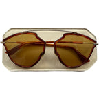 dior vintage sunglesses brown