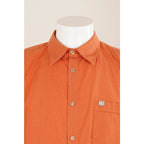 Vintage Quiksilver Camicia Uomo Cotone 100% Quadri Arancione M