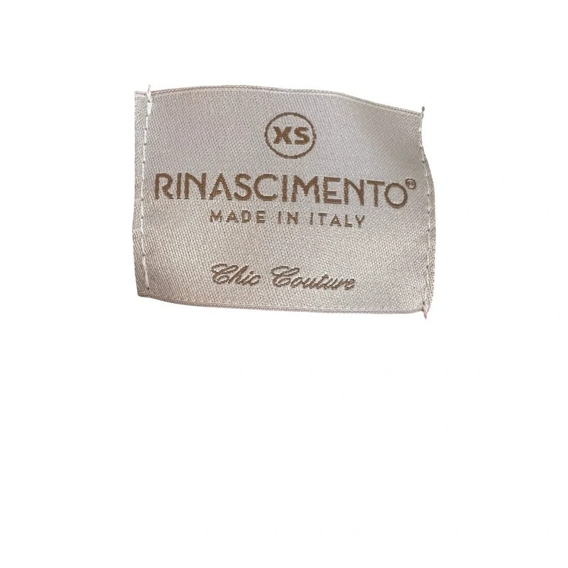 Blazer vestito Rinascimento floreale rosa mini elegante XS