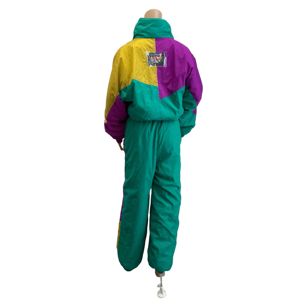 80s ski jumpsuit