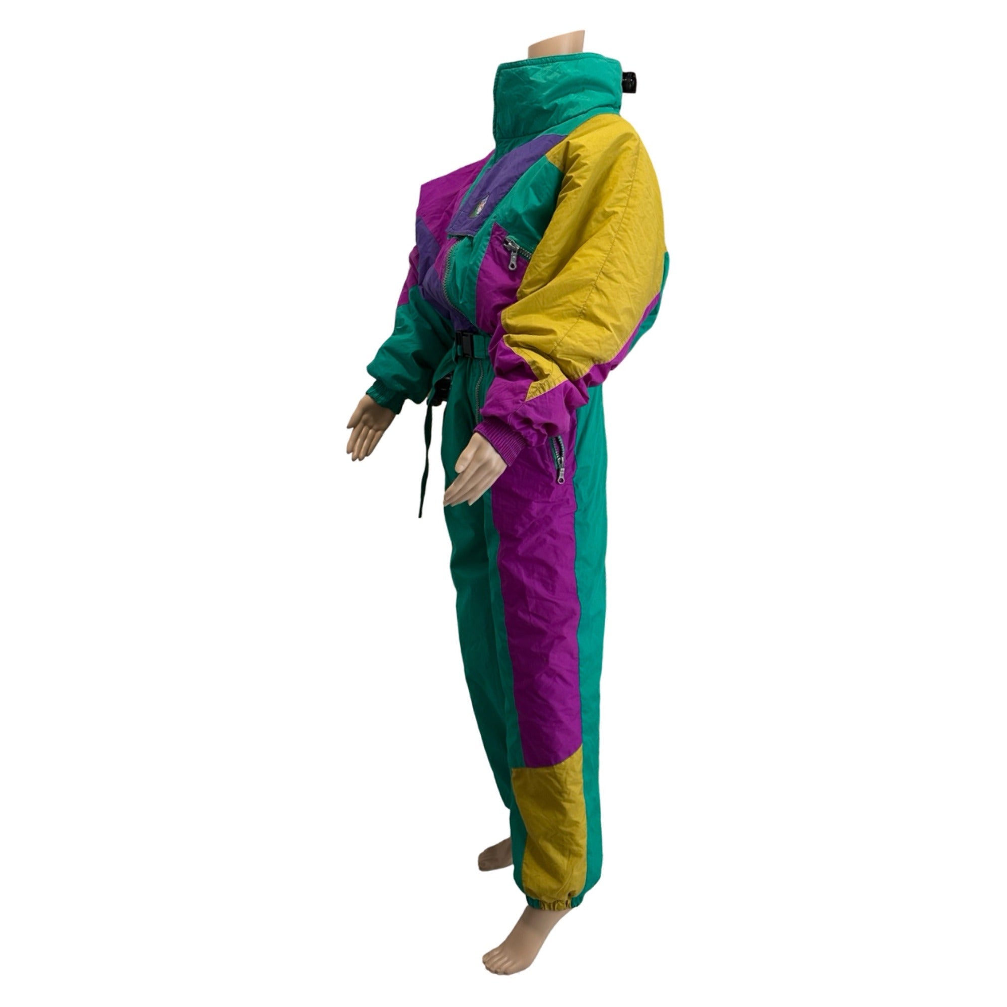 80s ski jumpsuit