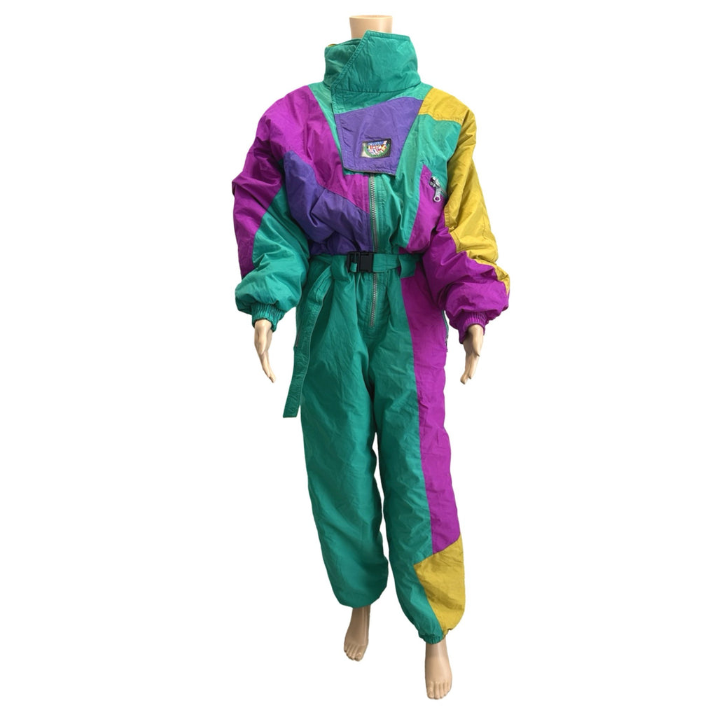 80s ski jumpsuit