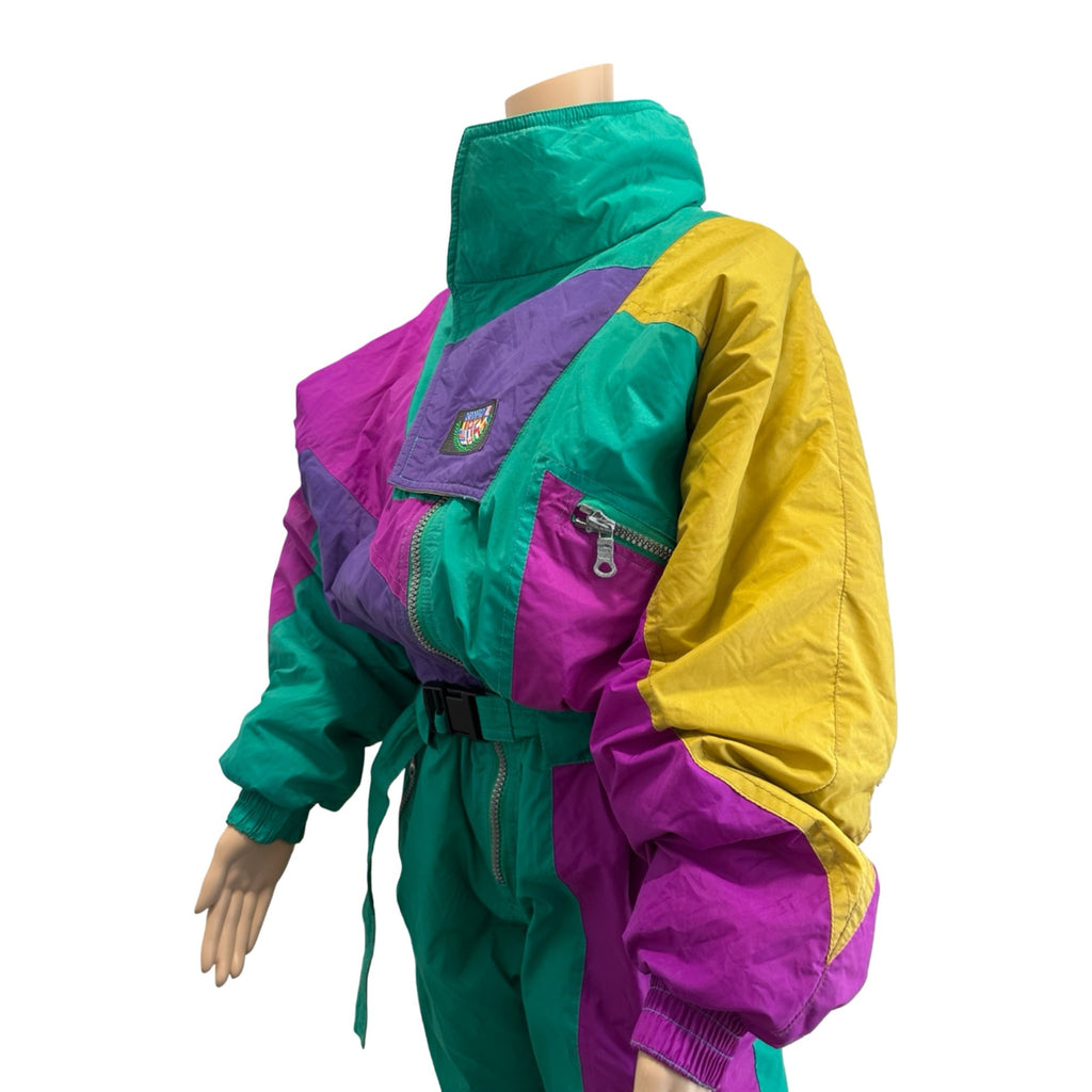80s ski jumpsuit