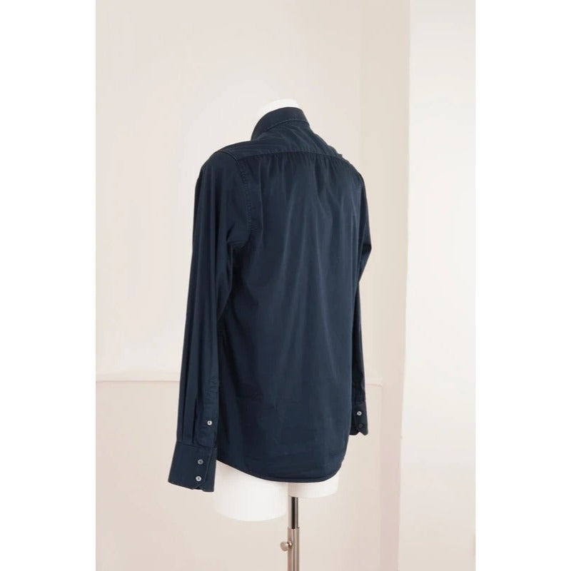 Antony Morato Camicia Uomo Blu Slim Stretch Cotone 52 XL