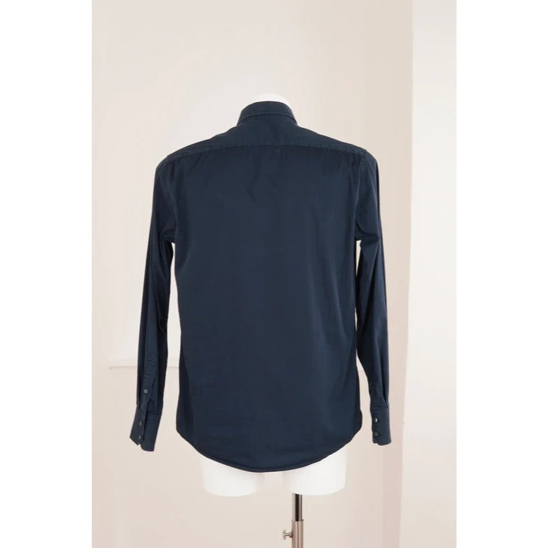 Antony Morato Camicia Uomo Blu Slim Stretch Cotone 52 XL