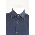 Antony Morato Camicia Uomo Blu Slim Stretch Cotone 52 XL