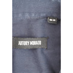 Antony Morato Camicia Uomo Blu Slim Stretch Cotone 52 XL