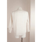 Camicia Conte of Florence vintage cotone lino M/L