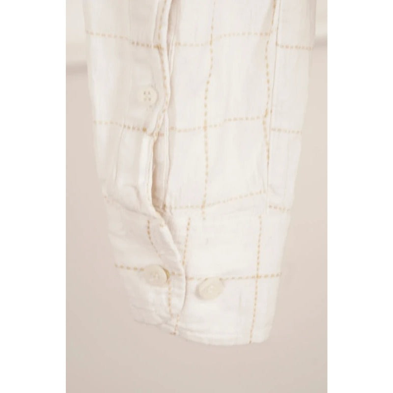 Camicia Conte of Florence vintage cotone lino M/L