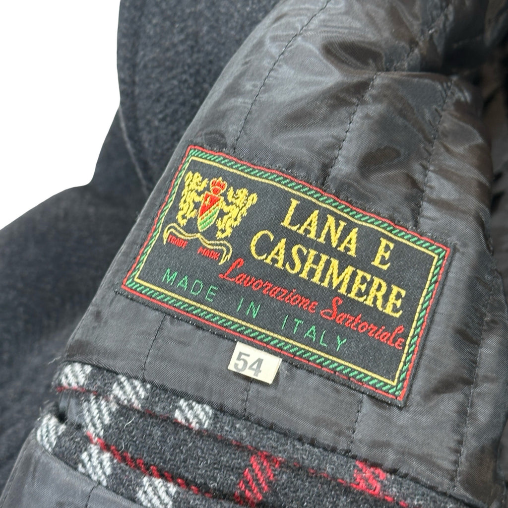 Lana e Cashmere Italian Wool & Cashmere Blend Overcoat – EU 54