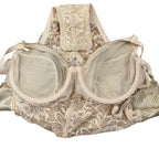 chest 32hips 33lengh 54 (without straps )straps adjustable