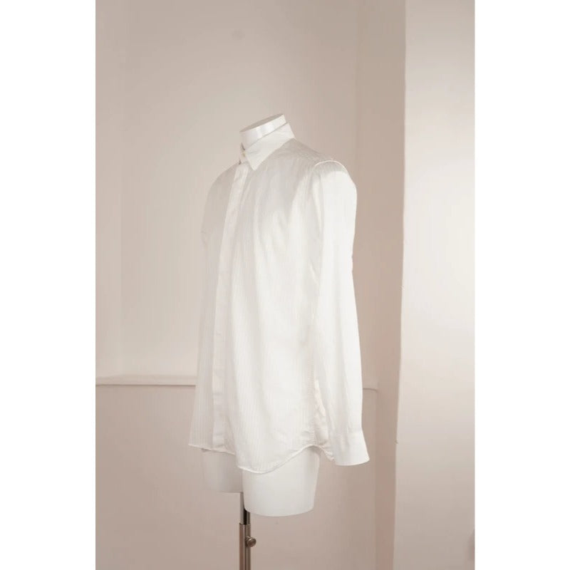 Camicia Valentino Vintage Bianca 100% Cotone Made in Italy L