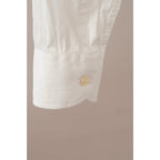 Camicia Valentino Vintage Bianca 100% Cotone Made in Italy L