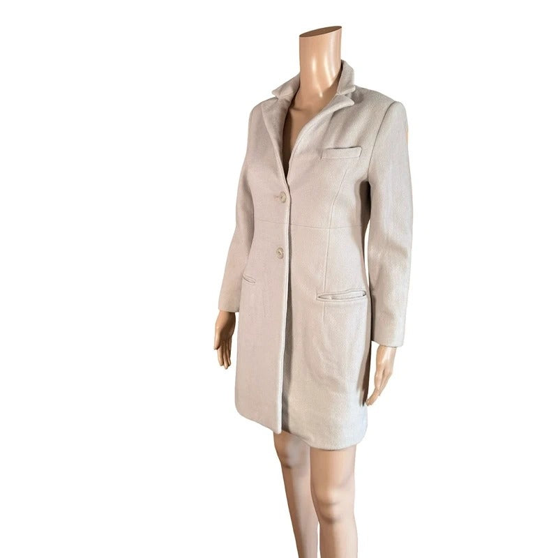 Cappotto Guess by Marciano lana vergine cashmere beige luxury S