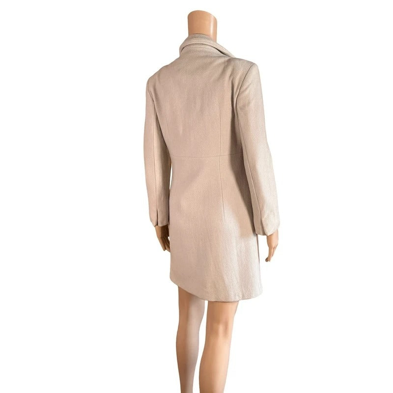 Cappotto Guess by Marciano lana vergine cashmere beige luxury S