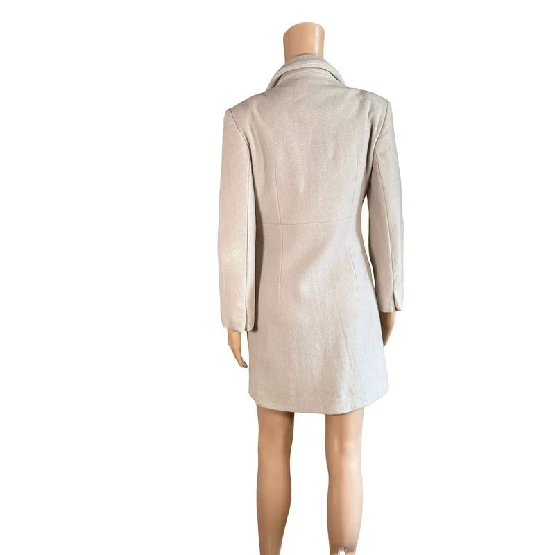 Cappotto Guess by Marciano lana vergine cashmere beige luxury S