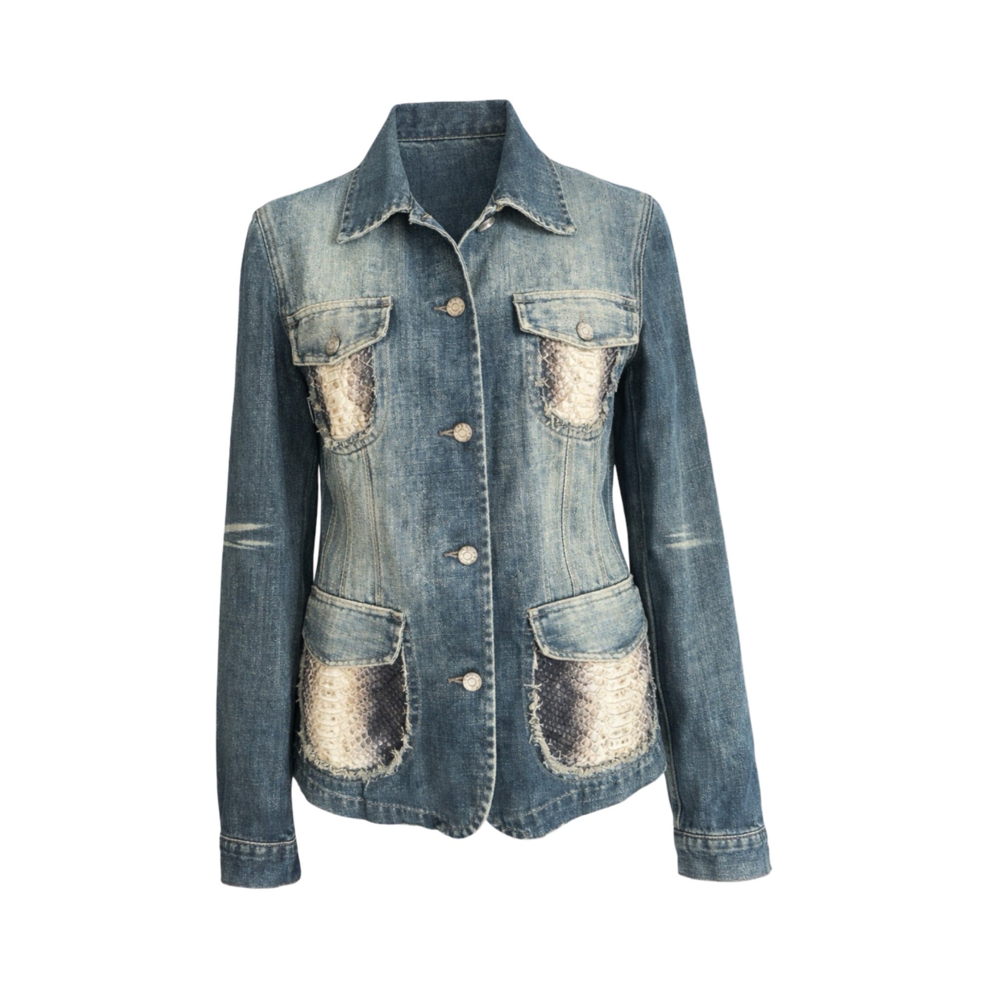 visconf denim jcket