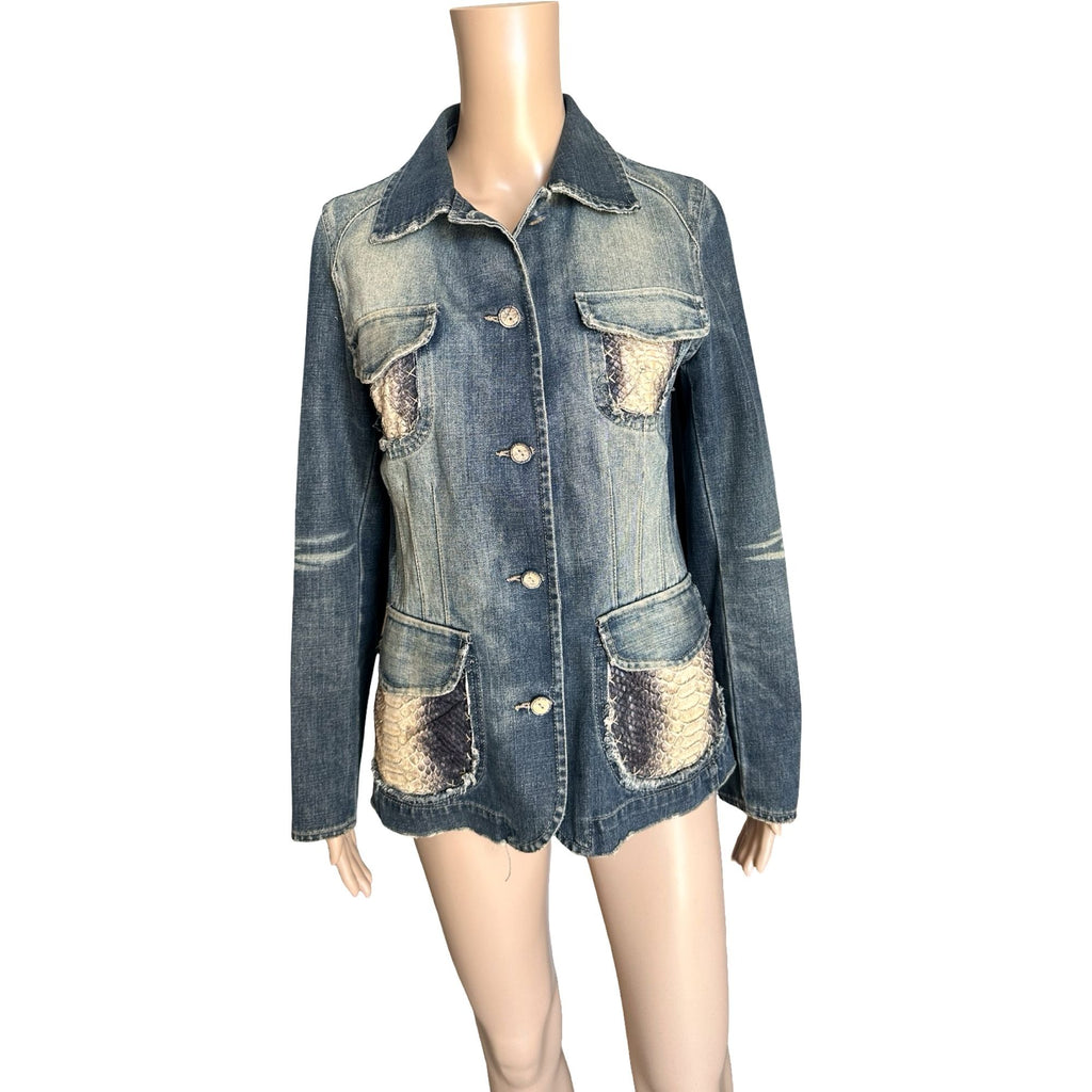 visconf denim jcket
