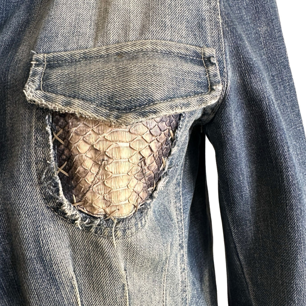 visconf denim jcket