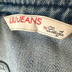 Giacca jeans Liu Jo vintage denim fitted sfrangiata Y2K Made in Italy S