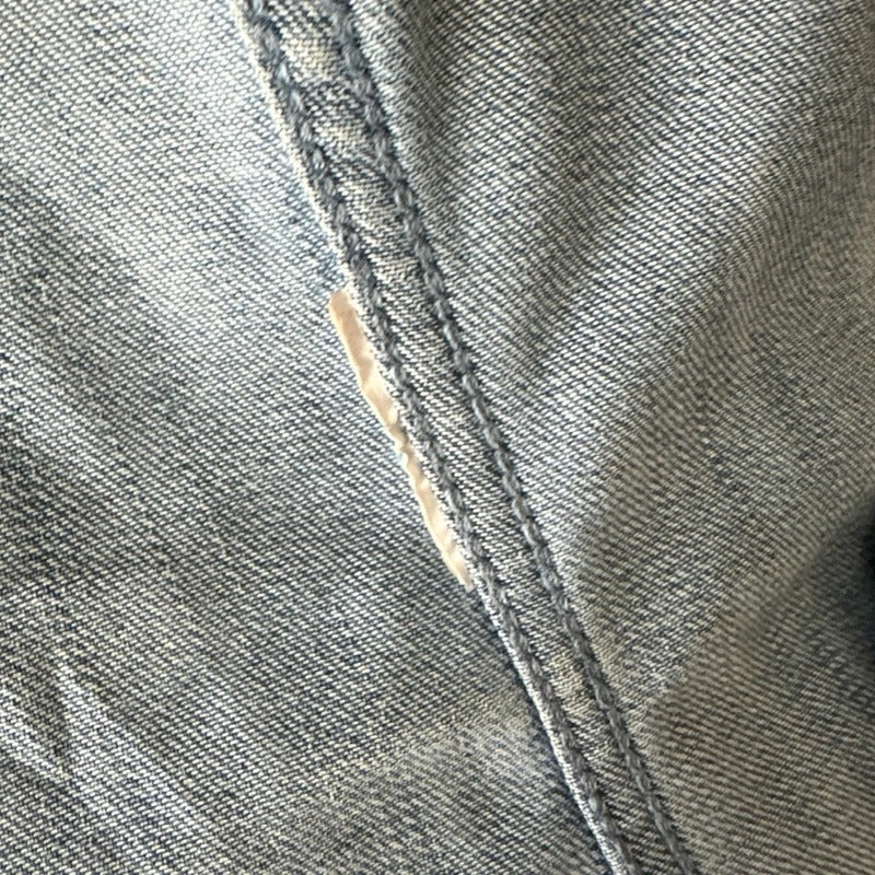 Giacca jeans Liu Jo vintage denim fitted sfrangiata Y2K Made in Italy S