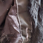 gabbana 2017 runway rabbit coat