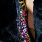 gabbana 2017 runway rabbit coat