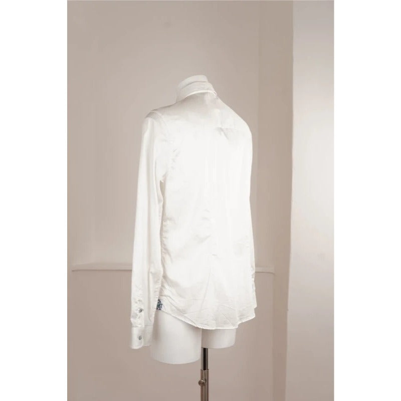 Camicia Sonny Bono bianca stretch uomo XXL