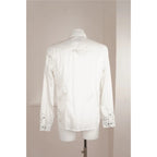 Camicia Sonny Bono bianca stretch uomo XXL